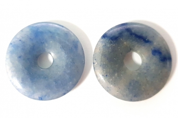Blauquarz Donut ca. 3 cm