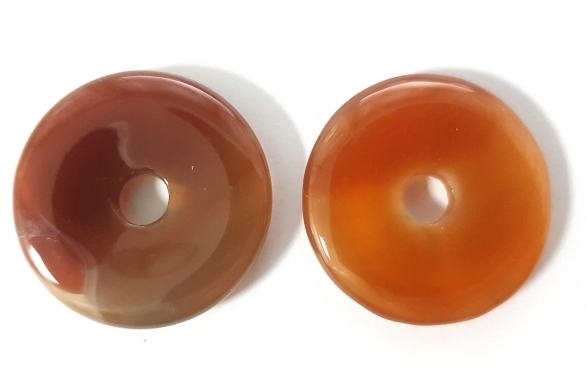Blut Karneol Donut ca. 2 cm