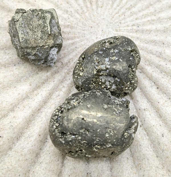 Pyrit geschliffen ca. 10-20 gr.
